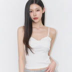 ILLIGO Rose Lace Sleeveless White
