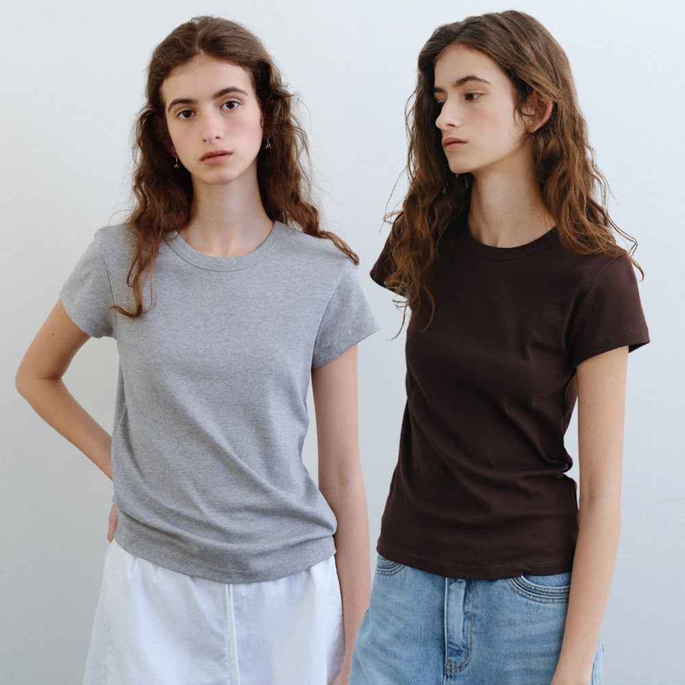 URAGO [2PACK] Essential half t-shirt_7colors