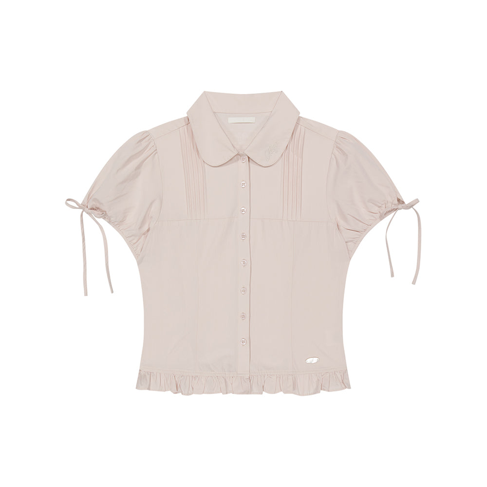ILLIGO Sarah puff blouse pink