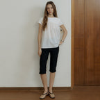 OCTETTE [Wear Aloha] [2nd] DAYS COTTON BLOUSE_WHITE