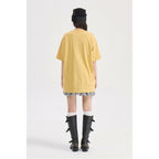 LUCKY CHOUETTE Chouetties by LUCKY CHOUETTE Mini Pocket Short Sleeve T-Shirt (yellow) LATAX26430YEX