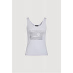 LUCKY CHOUETTE [CASPER X CHOUETTIES] Casper Graphic Sleeveless T-Shirt (white) LATAX26960WHX