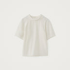 YE Rugby Back Tie Blouse - Oat