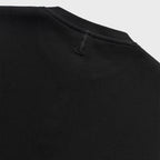 UNAFFECTED [ESSENTIAL] HENLEY NECK T-SHIRT / BLACK