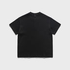 UNAFFECTED [ESSENTIAL] HENLEY NECK T-SHIRT / BLACK