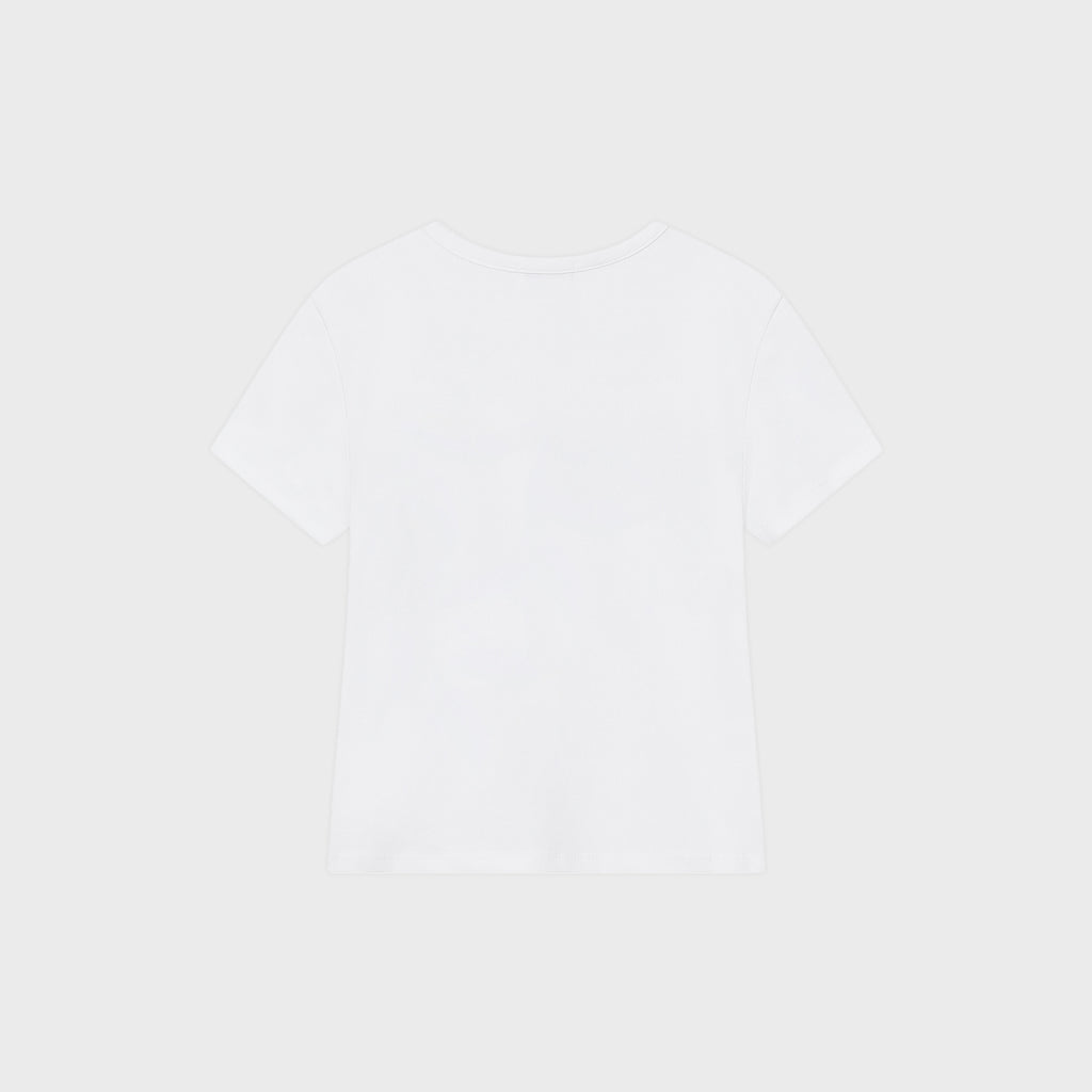 MISEKI SEOUL Midnight stars fitted short sleeve WHITE