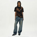 ADSB ANDERSSON BELL (ESSENTIAL) UNISEX ARCHIVE T-SHIRT atb1416u(BLACK)