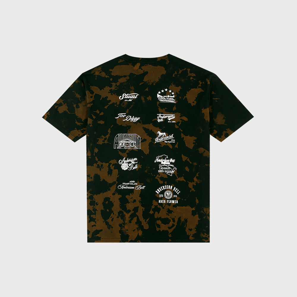 ADSB ANDERSSON BELL (ESSENTIAL) UNISEX ARCHIVE T-SHIRT atb1416u(BLACK)