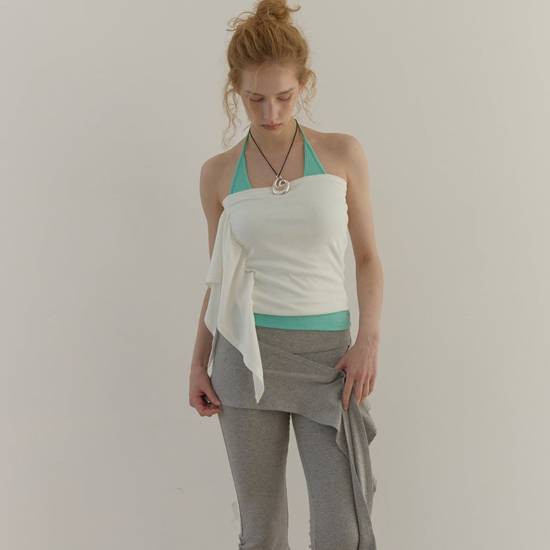 ASURA SIDE FLOW TUBE TOP (IVORY)