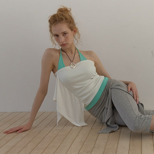 ASURA SIDE FLOW TUBE TOP (IVORY)