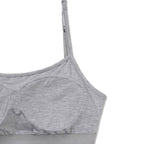 MICHIKO LONDON KOSHINO (Cap built in) Basic Modal Sleeveless Melange gray