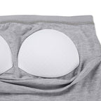 MICHIKO LONDON KOSHINO (Cap built in) Basic Modal Sleeveless Melange gray
