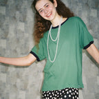 CONICHIWA BONJOUR Cb ringer T(GREEN)