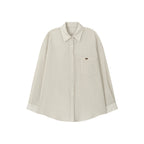 BASIKA Airy striped shirt_3color