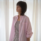 MANGOMANYPLEASE MOOR SUMMER SHIRT_PINK STRIPE