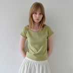 ahwe Logo slim fit t-shirt_Olive