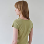 ahwe Logo slim fit t-shirt_Olive