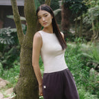 FRONT2LINE Vanda shoulder shirring top