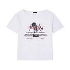 BLACKPURPLE Muse Off-Shoulder Tee_White