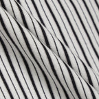24/7 series USA COTTON 32S/2 MULTI STRIPE TEE WHITE (247)