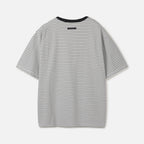 24/7 series USA COTTON 32S/2 MULTI STRIPE TEE WHITE (247)
