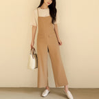 BBAEBBAE BBAEBBAE Flap Pocket Wide Jumpsuit