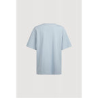 LUCKY CHOUETTE [CASPER X CHOUETTIES] Casper Graphic Loose Fit Short Sleeve T-Shirt (light blue) LATAX26900BUL