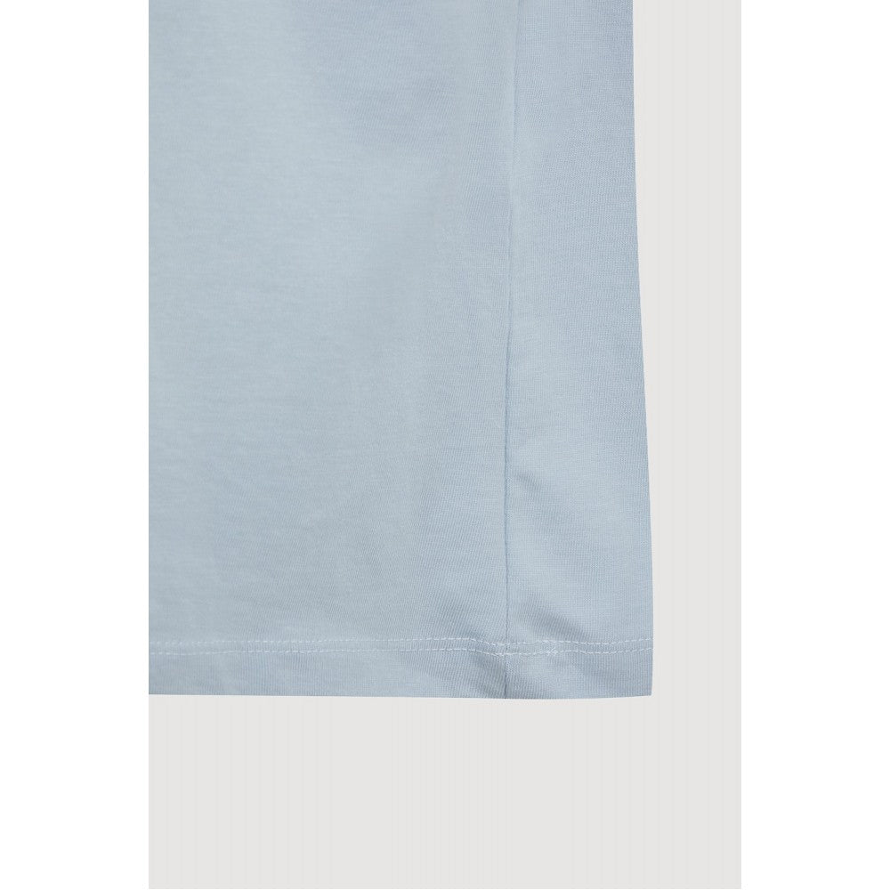 LUCKY CHOUETTE [CASPER X CHOUETTIES] Casper Graphic Loose Fit Short Sleeve T-Shirt (light blue) LATAX26900BUL