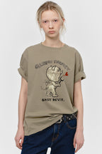 SUNBURNPROJECT BABY DEVIL T-SHIRT, KHAKI