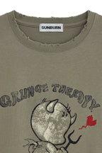 SUNBURNPROJECT BABY DEVIL T-SHIRT, KHAKI