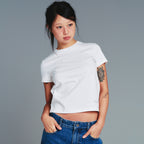 ames worldwide CLASSIC BASIC TEE WHITE