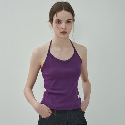 Halter Sleeveless - Purple