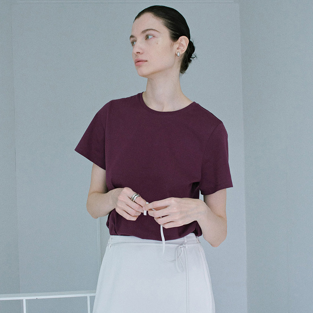 ON&ON Basic cotton short sleeve t-shirt NEW6ME519_3color