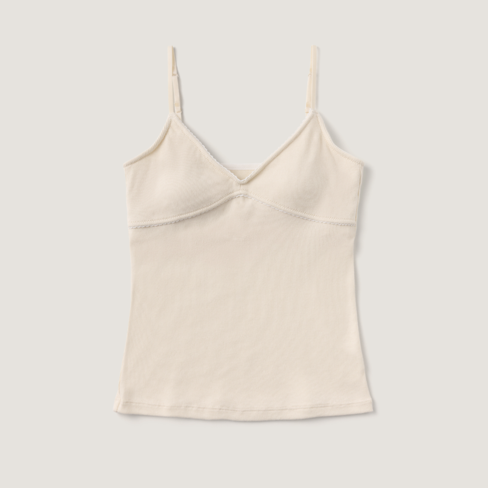SOOPUI Floret sleeveless in Cream_Floret sleeveless cream