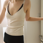 SOOPUI Floret sleeveless in Cream_Floret sleeveless cream