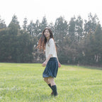 OHESHIO BALLOON PATTERNED RAGLAN T-SHIRT, IVORY