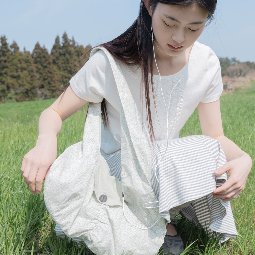 OHESHIO FRILL JERSEY T-SHIRT, IVORY
