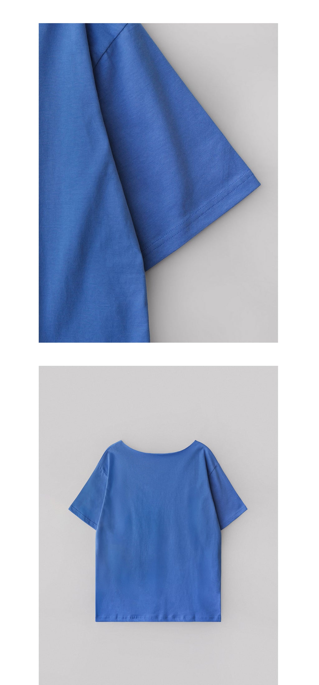 ANDNEEDS Love is motion half tee (blue)