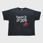 DEUTERO Grunge V2 SS Tee Damaged Black