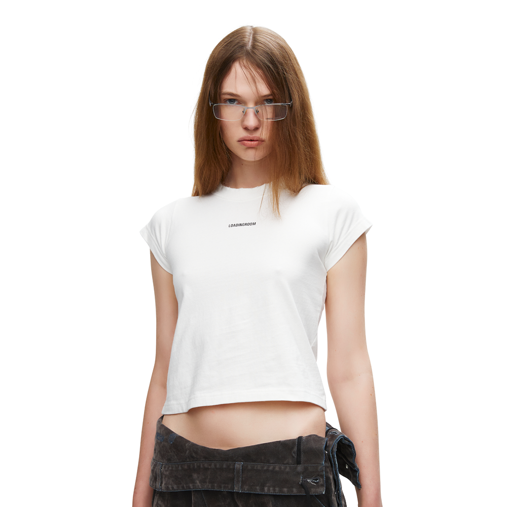 LOADINGROOM BABY TEE [WHITE]