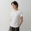 EAAH SILK LOGO T-SHIRT (WHITE)