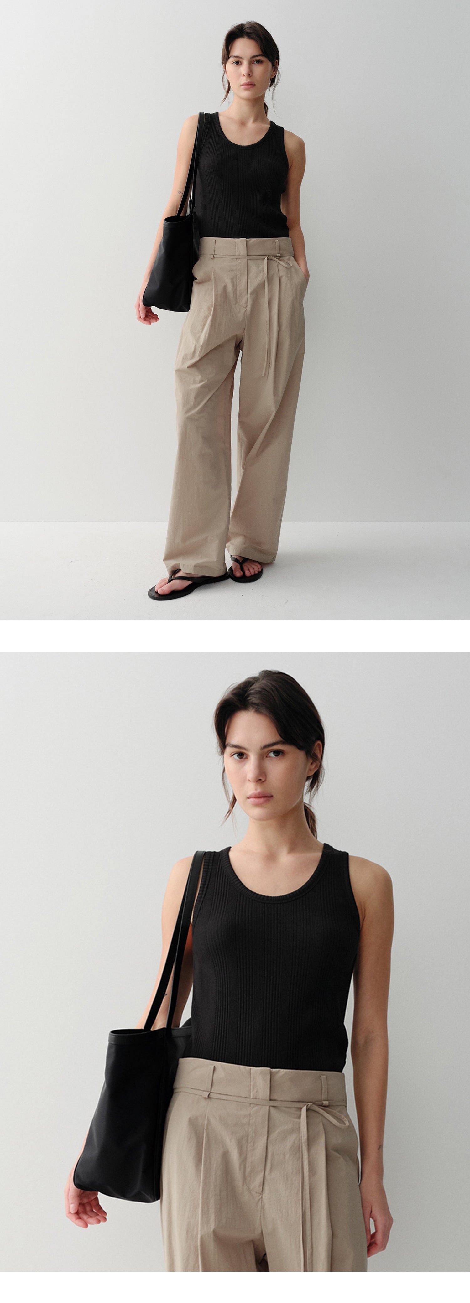 EAAH JENA SLEEVELESS TOP (BLACK)