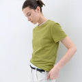 ATELIER NAIN AN SHEER HALF SLEEVE TEE (T-7210)