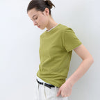 ATELIER NAIN AN SHEER HALF SLEEVE TEE (T-7210)