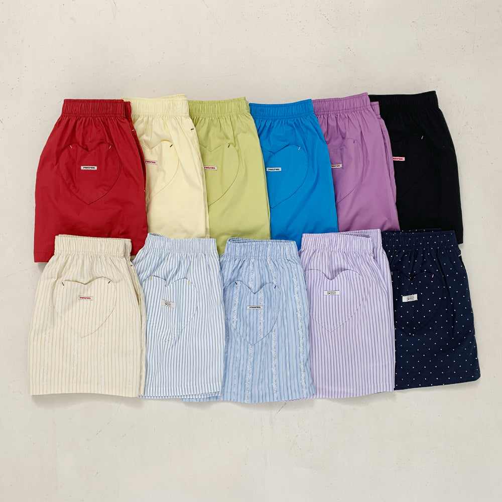 RONRON RONRON Heart Pocket Trunk Short Pants
