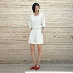 Siyazu SITP5302 U-Neck ST Short Sleeve T-Shirt_White
