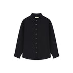 Siyazu SITP5278 Soft Sheer Summer Shirt_Black