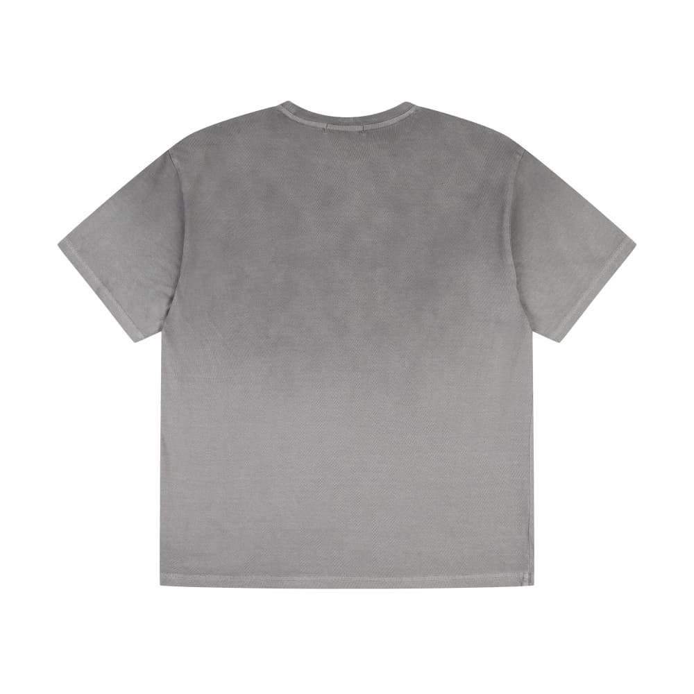ORDINARY HOLIDAY SPRAY WASHED OVER FIT T-SHIRT [GRAY]