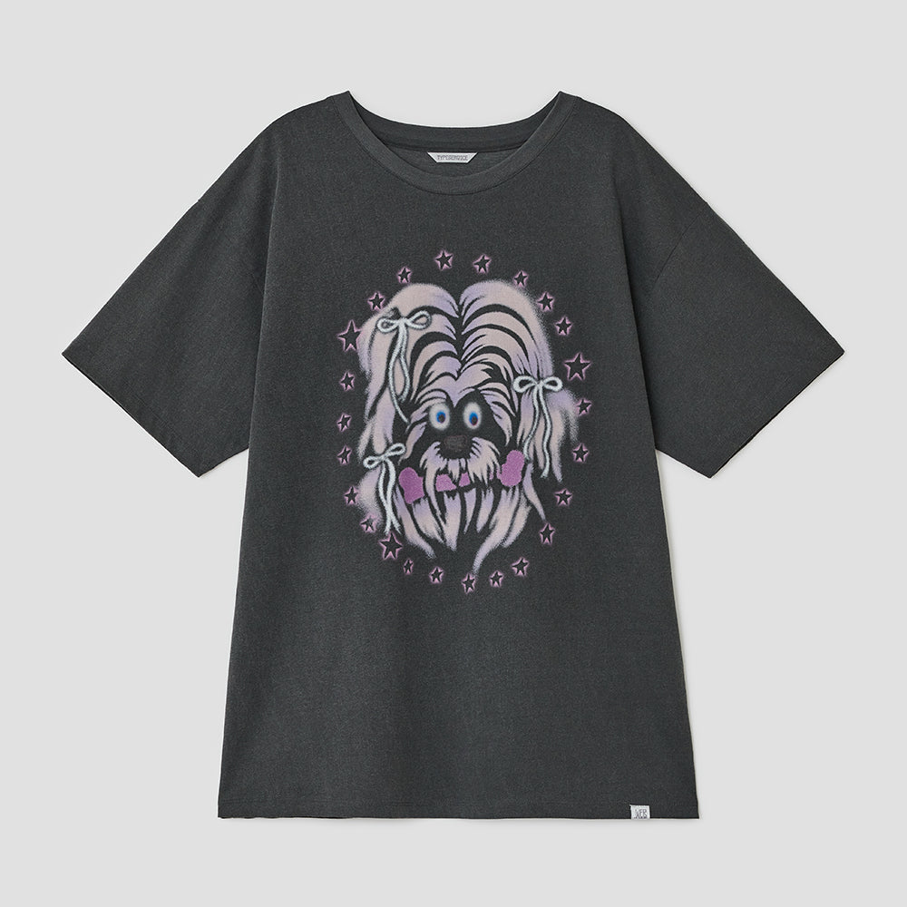 typeservice Furry Puppy Top [Charcoal]