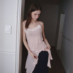 A LOT Sue lace sleeveless_Pink